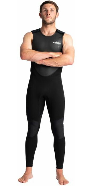 2026 C-Skins Mens Element 3/2mm Long John Wetsuit C-EL32LJM - Black